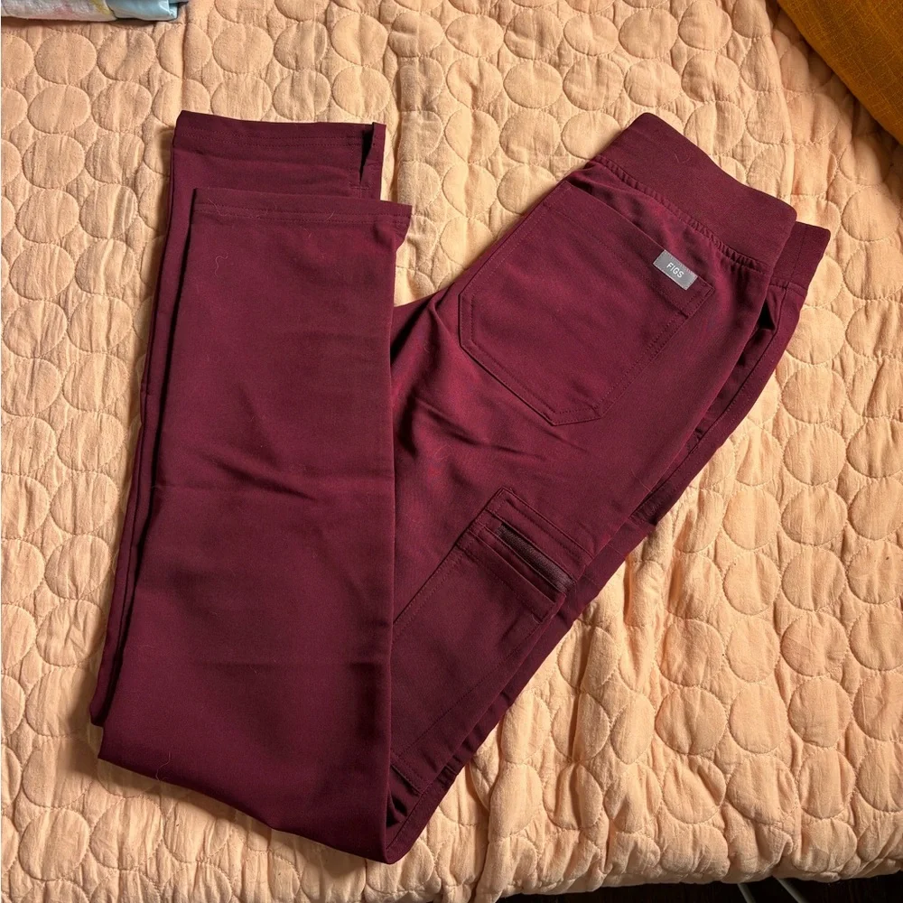 Figs High Waisted Yola Skinny Scrub Pants - Picture 6 of 12